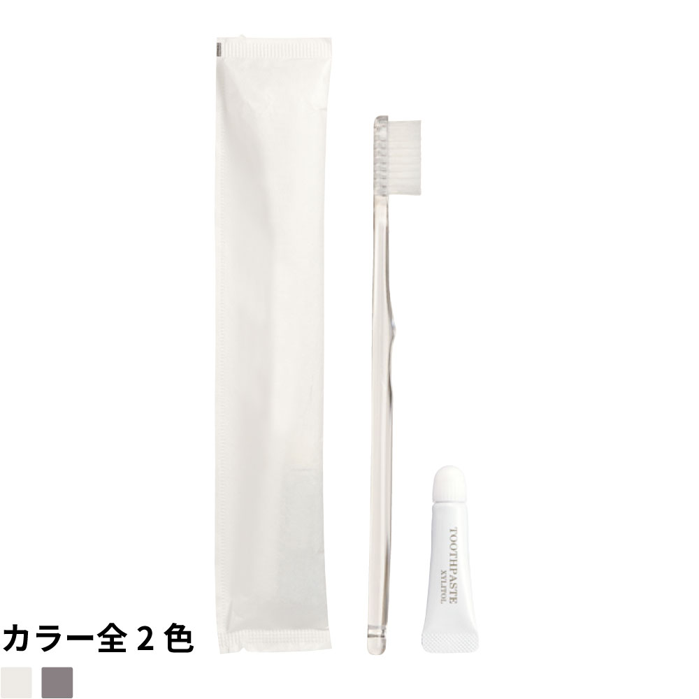 〈雅〉ハブラシセット K-2W-S6g　1,000本〈出荷4CS～〉