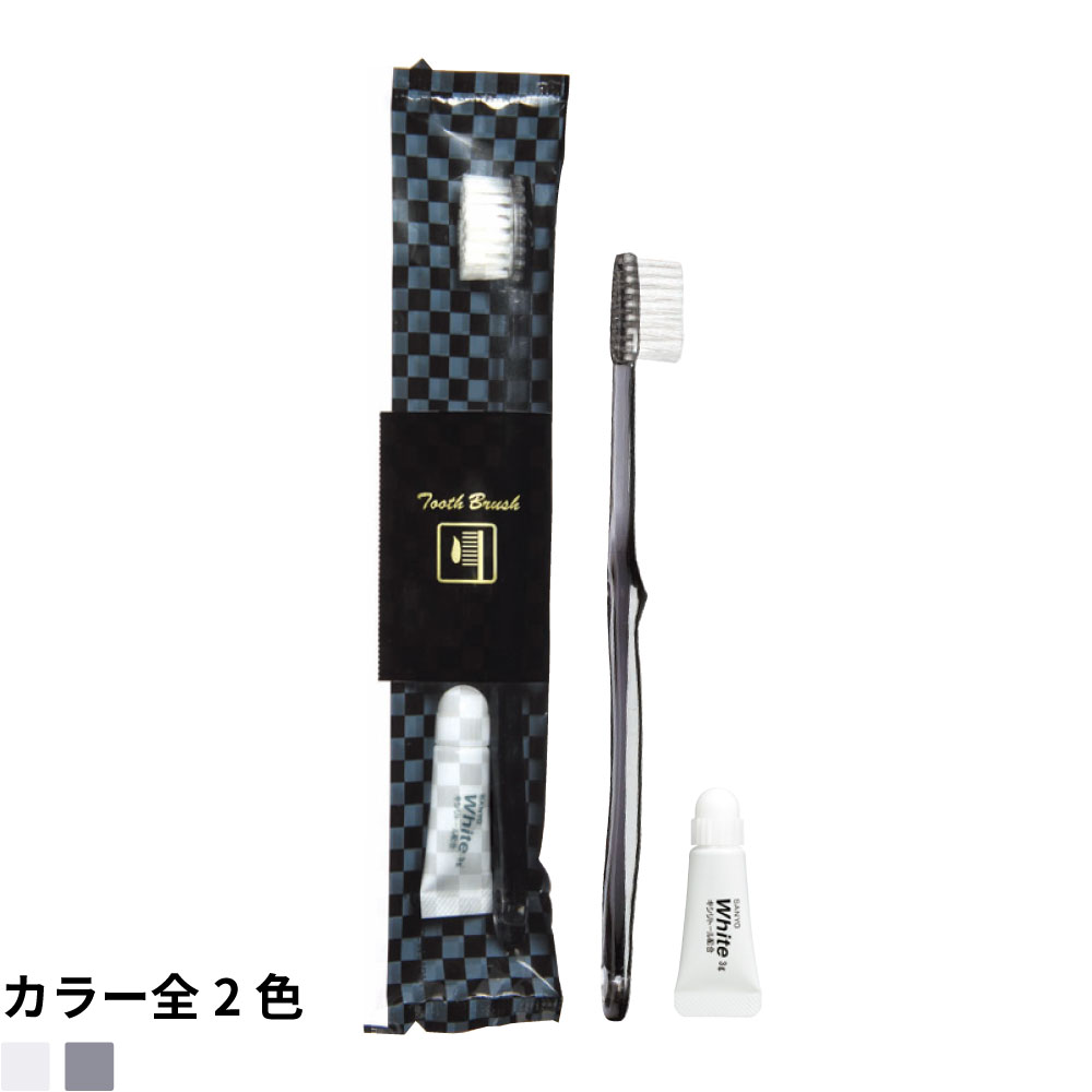 〈スクエア〉ハブラシセット L-2A-R3g　1,000本