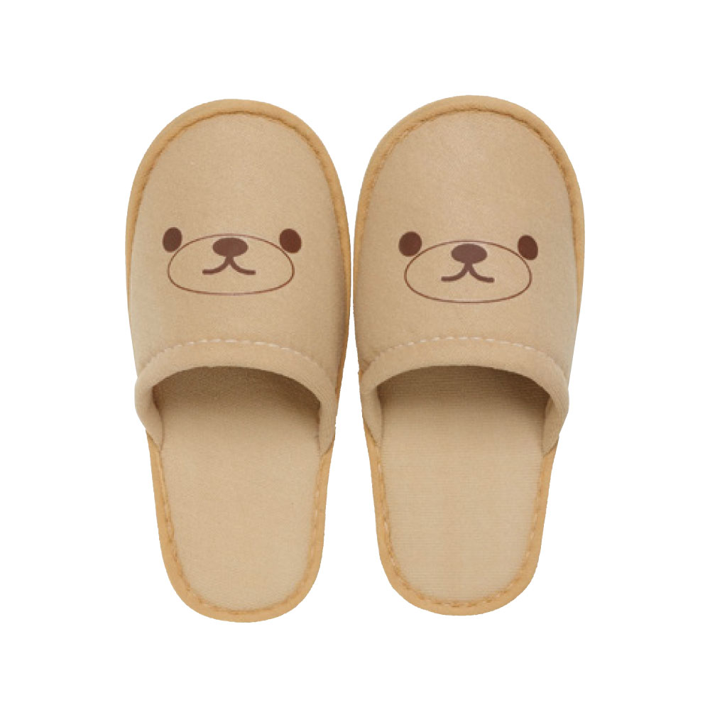 子供用スリッパ クマ 袋入〈230mm〉　30足