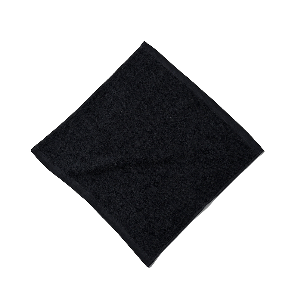 120匁 スレン染め 業務用黒おしぼり ★お試し 1枚