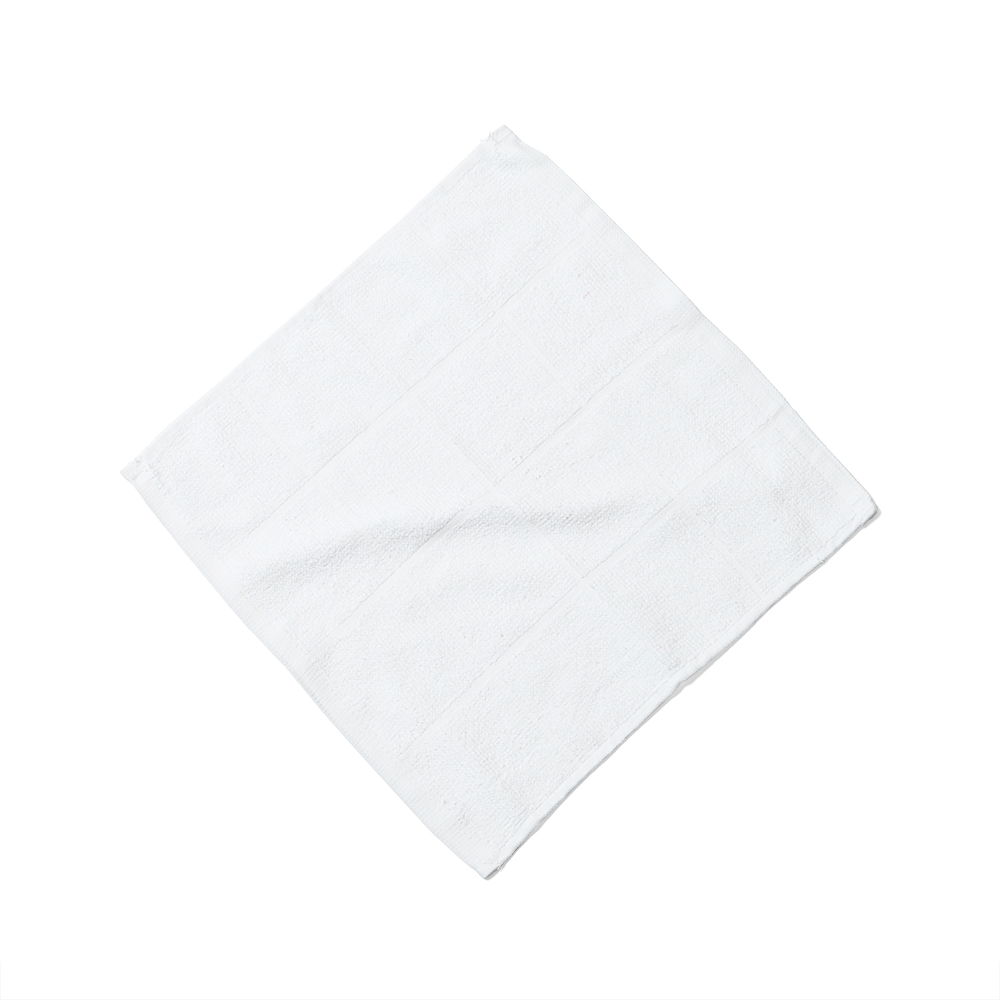 80匁 4×4格子柄 業務用おしぼり ★お試し 1枚