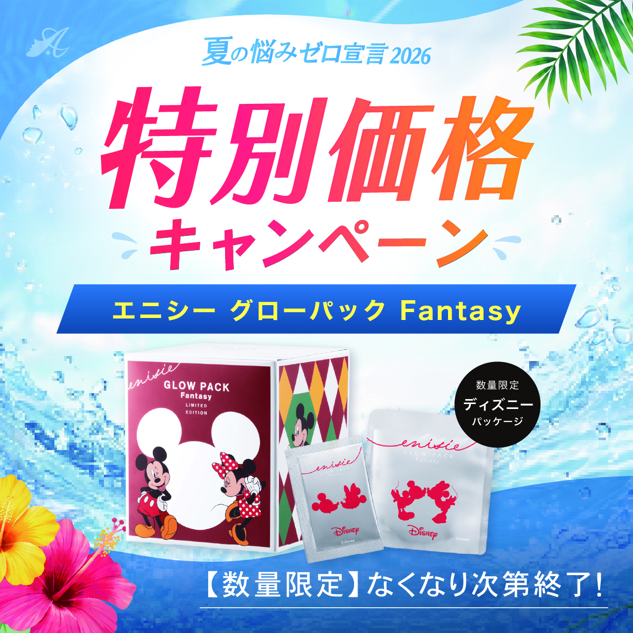 【サマーキャンペーン２０２６】ｅｎｉｓｉｅ（エニシー） グローパック　ファンタジー
