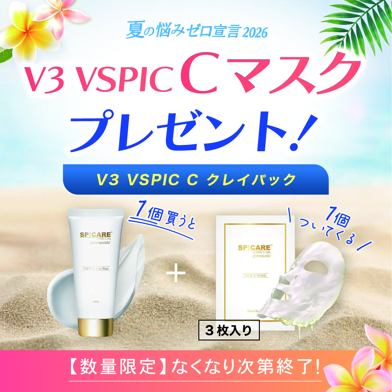 【サマーキャンペーン２０２６】Ｖ３　ＶＳＰＩＣ　Ｃクレイパック