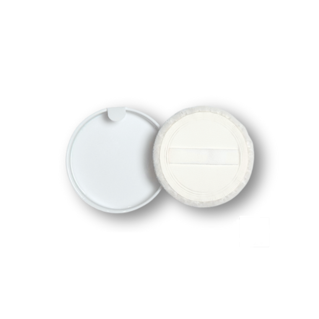 フェイスパウダー専用パフ（トレー付き）