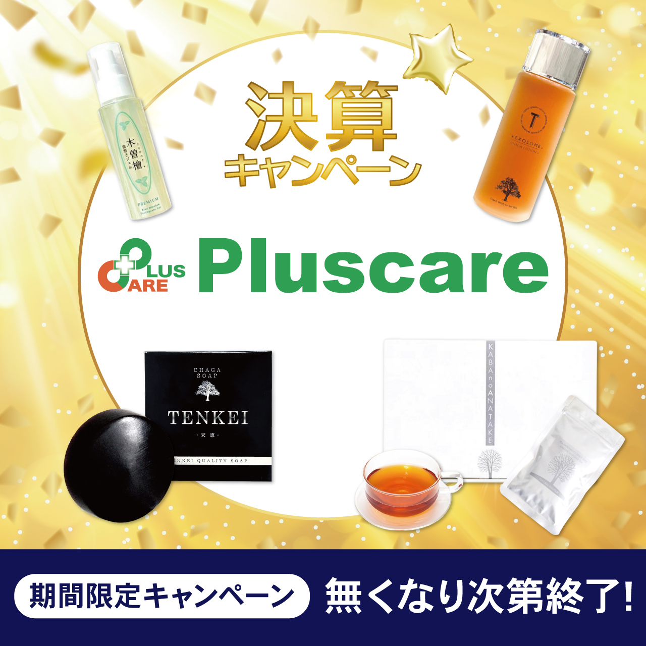 【決算キャンペーン】プラスケア