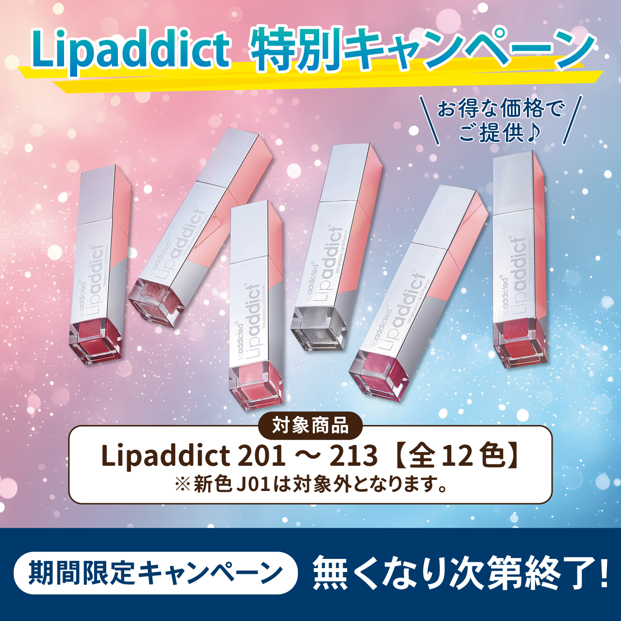 【決算キャンペーン】リップアディクト 特別キャンペーン