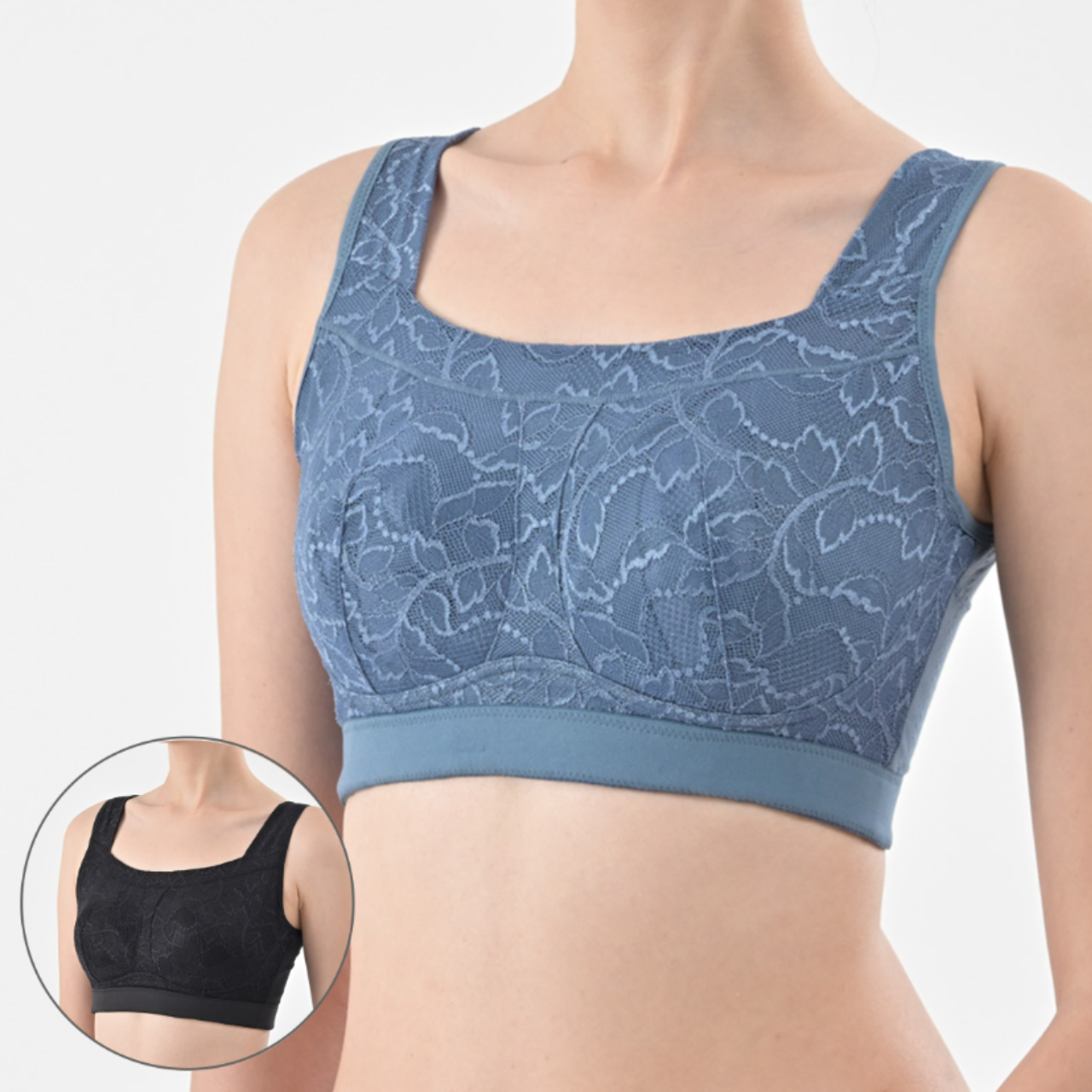 Be-fit　おやすみリラクエステ綿混ブラ