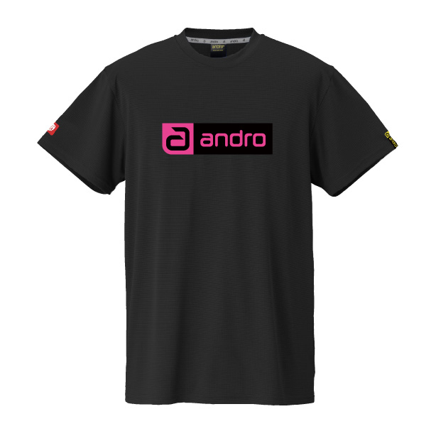 アンドロ ナパTシャツ デオ CB ブラック×ピンク
