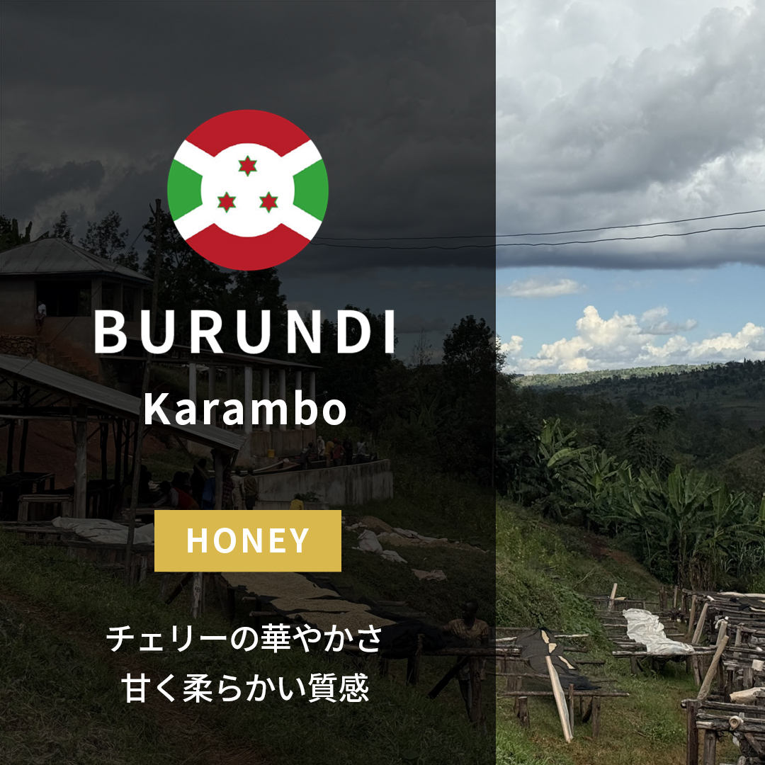 Burundi Karambo Honey(24/25年クロップ)