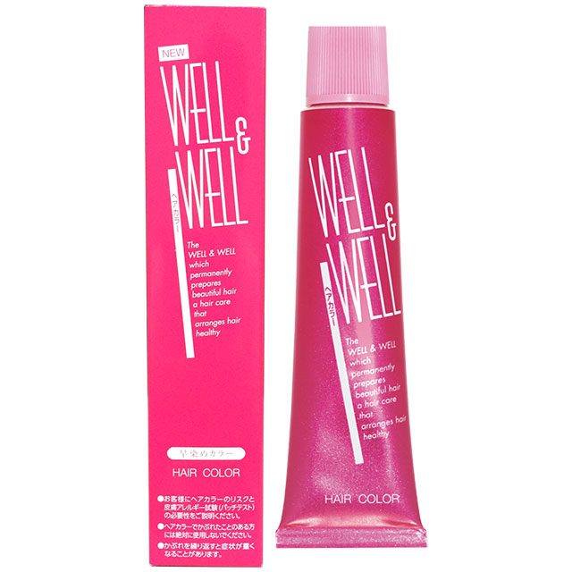 WELL&WELL　スピーディヘアカラー（早染め）　CB(レッド) 