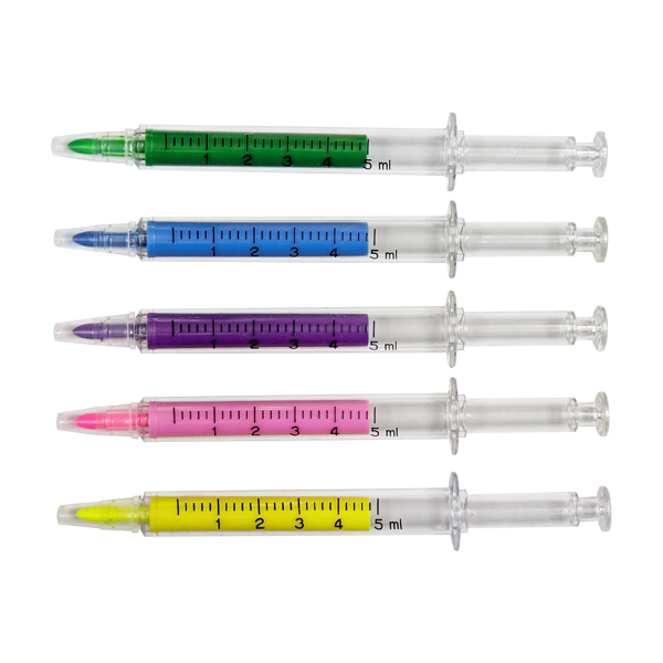 注射器蛍光ペン