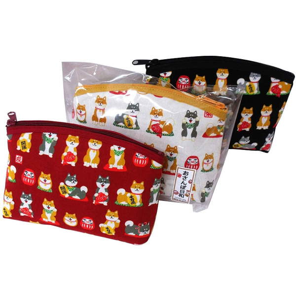 おさんぽ日和 プレスポーチ(3色アソート)