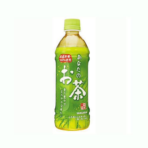サンガリアあなたのお茶PET500ml