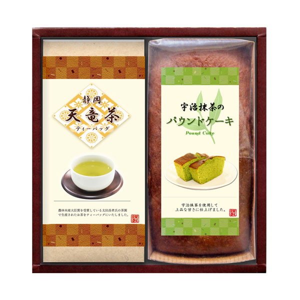 宇治抹茶のパウンドケーキセットPTY-25
