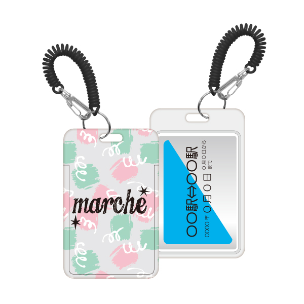 オリジナルプラ製パスケース