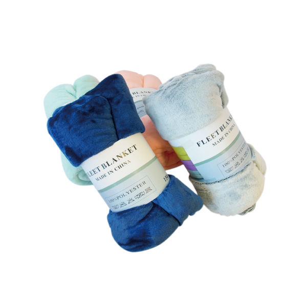 ふわふわ毛布(4色アソート)