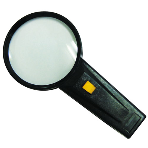 薄型ライト付拡大鏡90mm