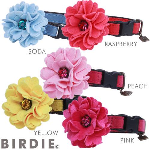 【BIRDIE】バーディ　猫用首輪　FLCダリアの猫用首輪