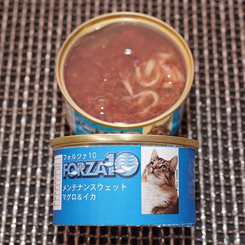 【FORZA10 愛猫用ウエットフード】フォルツァディエチ メンテナンス マグロ＆イカ　85g