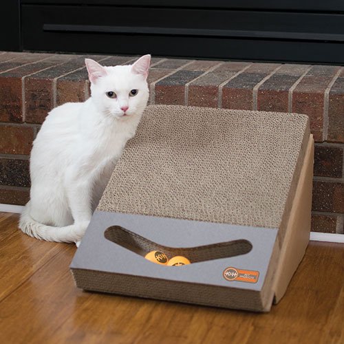 【 K&H Manufacturing】Scratch Ramp and Track Cardboard Toy/Ｋ＆Ｈスクラッチランプアンドトラックカードボードトイ