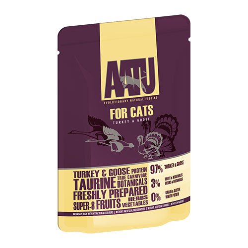 【AATU】FOR CATS / アートゥー　フォーキャット　ターキー＆グース（総合栄養食）＜85g＞