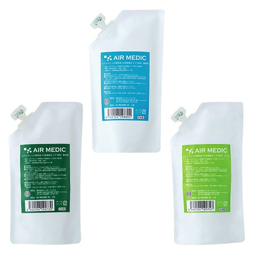 【AIR MEDIC】エアメディック専用液　無香料・森の香・ユーカリ