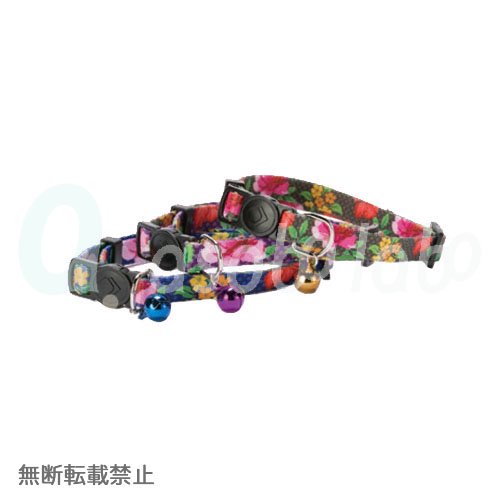 【TUNAGO】TUNAGOwl ENVY Cat Collar / ツナゴ イージーキャットカラー フラワー