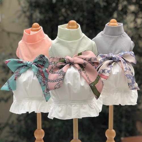 【GODPIVA ゴッドピバ】スカーフドッキングワンピース＜サイズ：XXS-L / 3色＞