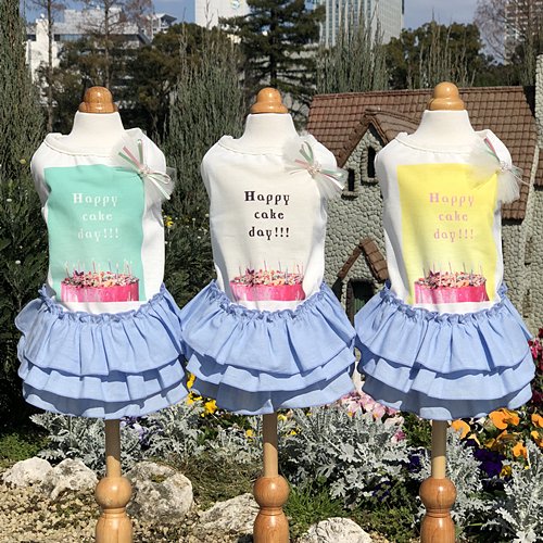 【GODPIVA ゴッドピバ】Happy Cake Day!!!ワンピース＜XXS-L / 3色＞
