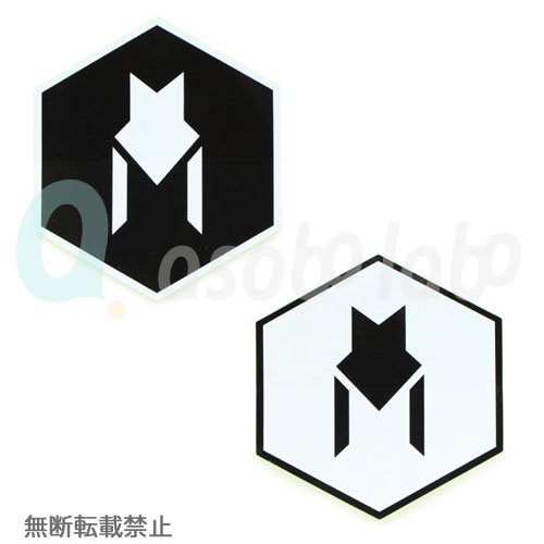 Icon Sticker（アイコン　ステッカー）/ 2色 / 2枚セット　[ WOLFGANG MAN & BEAST] [ウルフギャング]
