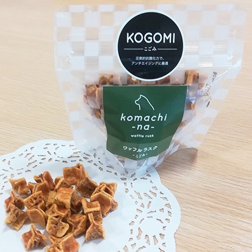 【komachi-na-】こまちな　ワッフルラスク　こごみ