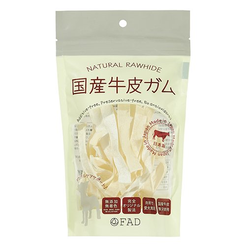 【FAD】ファッド　国産牛皮ガム　ストリップ［dad-way（ダッドウェイ）］