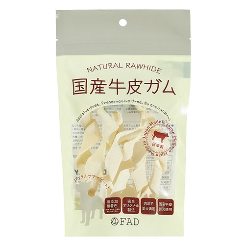 【FAD】ファッド　国産牛皮ガム　ツイスト［dad-way（ダッドウェイ）］