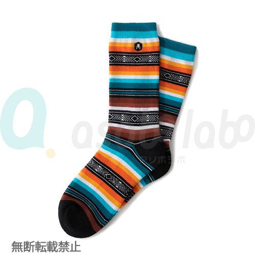 【WOLFGANG MAN & BEAST】LostArt Socks / ロストアート　ソックス（1-SIZE）［ウルフギャング］