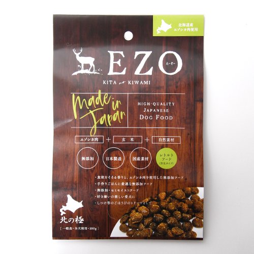 【北の極】無添加　セミモイストフード　EZO（えーぞー）一般食