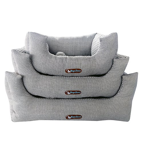 【TopZoo】DODO COSY HOUNDSTOOTH / ドゥドゥ コージー ハウンドトゥース　グレー ＜全2サイズ＞［トップズー］