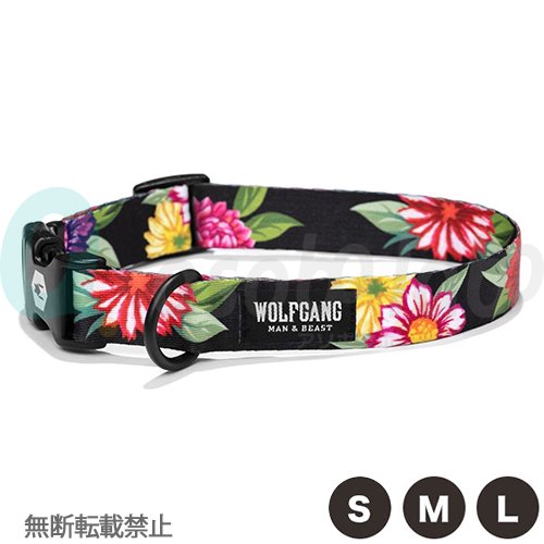 【WOLFGANG MAN & BEAST】DarkFloral Collar / ダークフローラル　カラー［ウルフギャング］