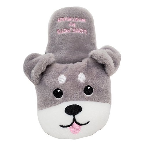【LOVE PETS by BESTEVER】ラブペッツバイベストエバー　スリッパトイ　シュナウザー
