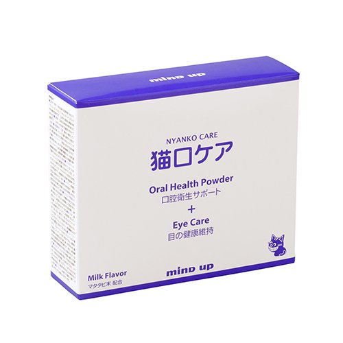 【マインドアップ】猫口ケア　口腔衛生サポート＋目の健康維持