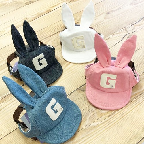 【GODPIVA】うさ耳デニムキャップ［ゴッドピバ］