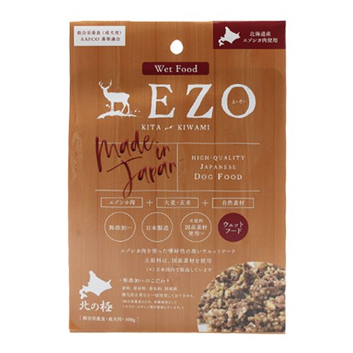 【北の極】総合栄養食　ウェットフード　EZO（えーぞー）