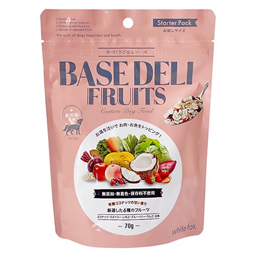 【white fox】BASE DELI FRUITS　ホワイトフォックス　ベースデリフルーツ