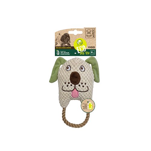 【M-PETS】エムペッツ　ECOドッグトイ　イヌのビーゴ