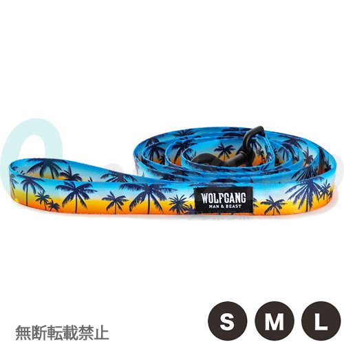 【WOLFGANG MAN & BEAST】SunsetPalms Leash / サンセットパームス　リーシュ［ウルフギャング］