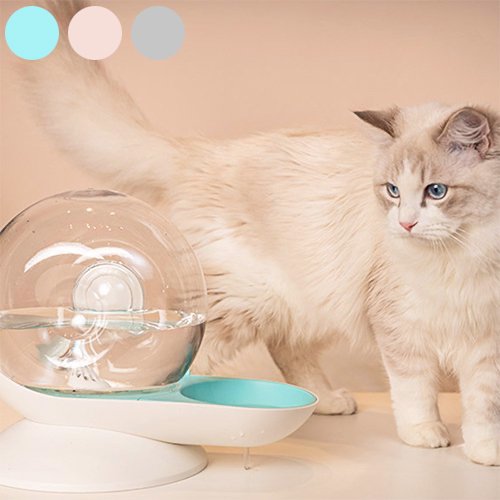 【M-PETS】エムペッツ　カタツムリペット給水器　＜全3色＞