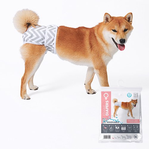 【M-PETS】エムペッツ　洗える女の子用オムツ　WASHABLE　＜全5サイズ＞