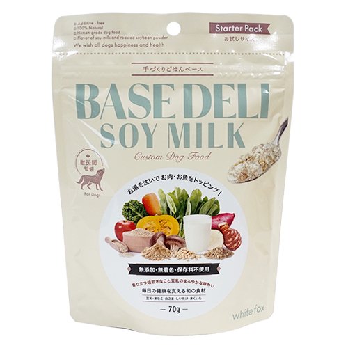 【white fox】BASE DELI SOY MILK　ホワイトフォックス　ベースデリソイミルク