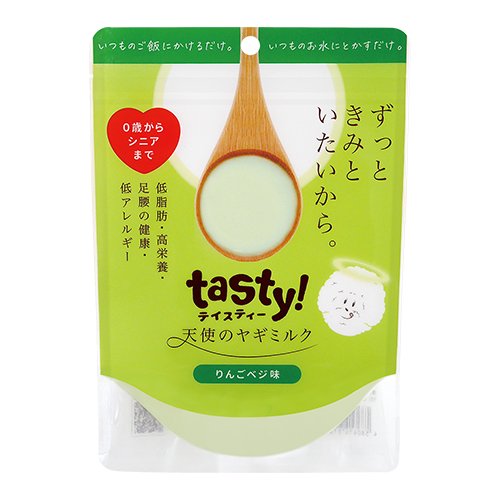 【tasty!】テイスティー　天使のヤギミルク　りんごベジ味　＜全2サイズ＞