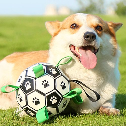 【M-PETS】エムペッツ　ドッグトイ　サッカーボール