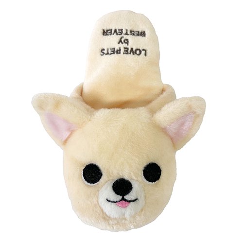 【LOVE PETS by BESTEVER】ラブペッツバイベストエバー　スリッパトイ　チワワ